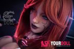 SEDOLL  Elodie 161cm Fカップ SE#021 ダークエルフ ハロウィン ラブ人形 - 画像 (19)