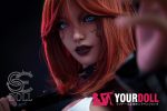 SEDOLL  Elodie 161cm Fカップ SE#021 ダークエルフ ハロウィン ラブ人形 - 画像 (16)