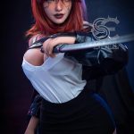 SEDOLL  Elodie 161cm Fカップ SE#021 ダークエルフ ハロウィン ラブ人形