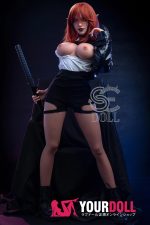 SEDOLL  Elodie 161cm Fカップ SE#021 ダークエルフ ハロウィン ラブ人形 - 画像 (2)