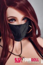 ElsaBabe 未緒 OHB002 150cm ピンク肌 フルシリコン製 口裂け女 ラブドール - 画像 (19)
