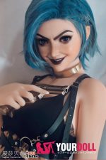 ElsaBabe Kinsley Clark AHC007 165cm ピンク肌 フルシリコン製 ラブドール - 画像 (3)