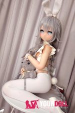 AotumeDoll #80ヘッド 135cm AAカップ Slim フルシリコン アニメドール ラブドール - 画像 (4)