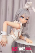 AotumeDoll #80ヘッド 135cm AAカップ Slim フルシリコン アニメドール ラブドール - 画像 (8)
