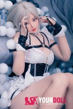 Bezlya Doll 鈴蘭 155cm  貧乳 シリコンヘッド＋TPEボディ ダッチワイフ - 画像 (9)