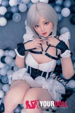 Bezlya Doll 鈴蘭 155cm  貧乳 シリコンヘッド＋TPEボディ ダッチワイフ - 画像 (4)