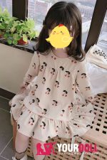 ラブドール用  ワンピース 100-140cmのドールに適用　コスチューム - 画像 (5)