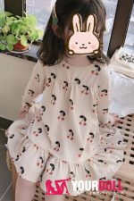 ラブドール用  ワンピース 100-140cmのドールに適用　コスチューム - 画像 (4)