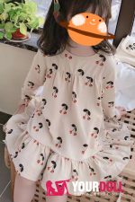 ラブドール用  ワンピース 100-140cmのドールに適用　コスチューム - 画像 (2)