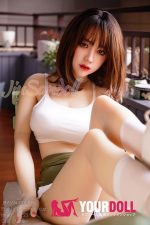 WM Dolls  結美 158cm  Cカップ  LS5#ノーマル肌 シリコンヘッド アダルト ドール - 画像 (12)