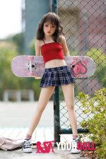 Momo 咲希 132cm  Aカップ  M025ノーマル肌  人気ロリ かわいい ロりドール - 画像 (8)
