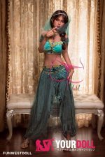 Funwest  Jasmine 162cm Fカップ  Tan肌  アダルト ドール - 画像 (7)