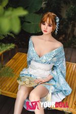 COSDOLL  #35  165cm  Cカップ  ノーマル肌 フルシリコン 植毛ヘア無料 リアルドール - 画像 (9)