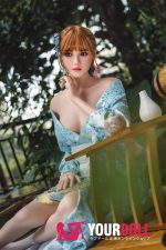 COSDOLL  #35  165cm  Cカップ  ノーマル肌 フルシリコン 植毛ヘア無料 リアルドール - 画像 (13)