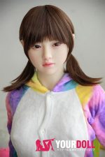 COSDOLL  #24  148cm  Cカップ  ノーマル肌 フルシリコン 植毛ヘア無料 ラブドール かわいい - 画像 (4)