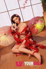 COSDOLL  #8  165cm  Cカップ  ノーマル肌 フルシリコン 植毛ヘア無料 リアル ダッチワイフ - 画像 (9)