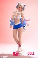 Funwest  Eudora #031 159cm Aカップ  Natural肌 ブロンド 貧乳 綺麗 ラブ人形 - 画像 (21)