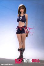 Funwest  Darlene #028  155cm Fカップ Natural肌 スポーツ女子 巨乳 エロ ラブ人形 - 画像 (7)