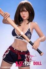 Funwest  Darlene #028  155cm Fカップ Natural肌 スポーツ女子 巨乳 エロ ラブ人形 - 画像 (4)
