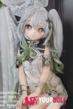 GUAVADOLL GC03 132cm AAカップ ノーマル肌 手描きメイク ビニール製のヘッド コスプレ系 愛嬌 癒し系 アニメドール - 画像 (9)