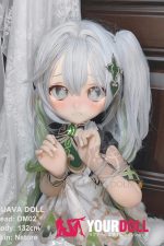 GUAVADOLL GC03 132cm AAカップ ノーマル肌 手描きメイク ビニール製のヘッド コスプレ系 愛嬌 癒し系 アニメドール
