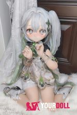 GUAVADOLL GC03 132cm AAカップ ノーマル肌 手描きメイク ビニール製のヘッド コスプレ系 愛嬌 癒し系 アニメドール - 画像 (11)