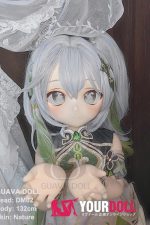 GUAVADOLL GC03 132cm AAカップ ノーマル肌 手描きメイク ビニール製のヘッド コスプレ系 愛嬌 癒し系 アニメドール - 画像 (3)
