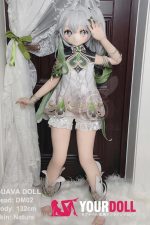 GUAVADOLL GC03 132cm AAカップ ノーマル肌 手描きメイク ビニール製のヘッド コスプレ系 愛嬌 癒し系 アニメドール - 画像 (16)