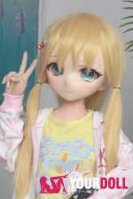 GUAVADOLL DM02 132cm AAカップ ノーマル肌 手描きメイク ビニール製のヘッド 元気 アニメドール