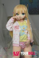 GUAVADOLL DM02 132cm AAカップ ノーマル肌 手描きメイク ビニール製のヘッド 元気 アニメドール - 画像 (6)