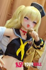 AotumeDoll #84ヘッド 135cm AAカップ Fat フルシリコン 目が星 リアルドール - 画像 (6)