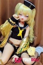 AotumeDoll #84ヘッド 135cm AAカップ Fat フルシリコン 目が星 リアルドール - 画像 (13)