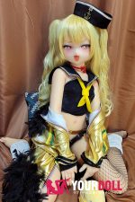 AotumeDoll #84ヘッド 135cm AAカップ Fat フルシリコン 目が星 リアルドール - 画像 (4)