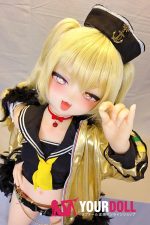 AotumeDoll #84ヘッド 135cm AAカップ Fat フルシリコン 目が星 リアルドール - 画像 (2)