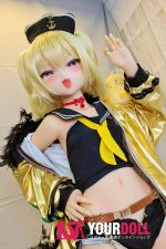 AotumeDoll #84ヘッド 135cm AAカップ Fat フルシリコン 目が星 リアルドール - 画像 (9)