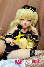 AotumeDoll #84ヘッド 135cm AAカップ Fat フルシリコン 目が星 リアルドール - 画像 (8)