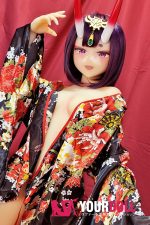 AotumeDoll #85ヘッド 145cm Bカップ シリコンヘッド＋TPEボディー ラブドール 漫画 - 画像 (2)