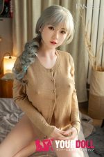 Fanreal Qian (芊) 157cm Dカップ 32kg Fair肌 フルシリコン 顎機能追加可 等身大ドール - 画像 (3)
