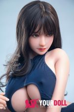 SEDOLL  Phoebe 157cm  Hカップ SE#102 小麦肌 眼鏡娘 魅惑の谷間 美少女 エッチ ラブドール - 画像 (3)