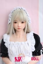 Shedoll Luoxiaoxi(洛小夕)  140cm  Aカップ シリコンヘッド ボディ材質選択可 リアルドール - 画像 (2)