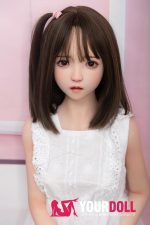ラブドール用  白いワンピース+白いタイツ 100-140cmのドールに適用　コスチューム