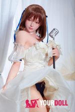 Bezlya Doll 冬青 155cm  貧乳 シリコンヘッド＋TPEボディ ダッチワイフ - 画像 (5)
