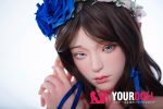 Bezlya Doll 三色菫 155cmM 巨乳 シリコンヘッド＋TPEボディ ダッチワイフ - 画像 (23)