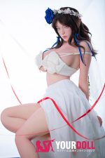 Bezlya Doll 三色菫 155cmM 巨乳 シリコンヘッド＋TPEボディ ダッチワイフ - 画像 (2)