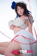 Bezlya Doll 三色菫 155cmM 巨乳 シリコンヘッド＋TPEボディ ダッチワイフ - 画像 (3)