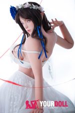 Bezlya Doll 三色菫 155cmM 巨乳 シリコンヘッド＋TPEボディ ダッチワイフ - 画像 (7)
