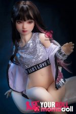 Momo 麗 132cm  Aカップ  ノーマル肌  人気ロリ かわいい ロりドール - 画像 (6)