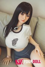 COSDOLL 那奈  #23  158cm  Fカップ バスト大 ノーマル肌 シリコンヘッド＋TPEボディー ラブドール - 画像 (5)