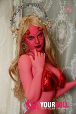 Dolls Castle  Antonia  163CM  Fカップ #A3 等身大 赤い肌色女王  欧米系 ラブドール - 画像 (15)
