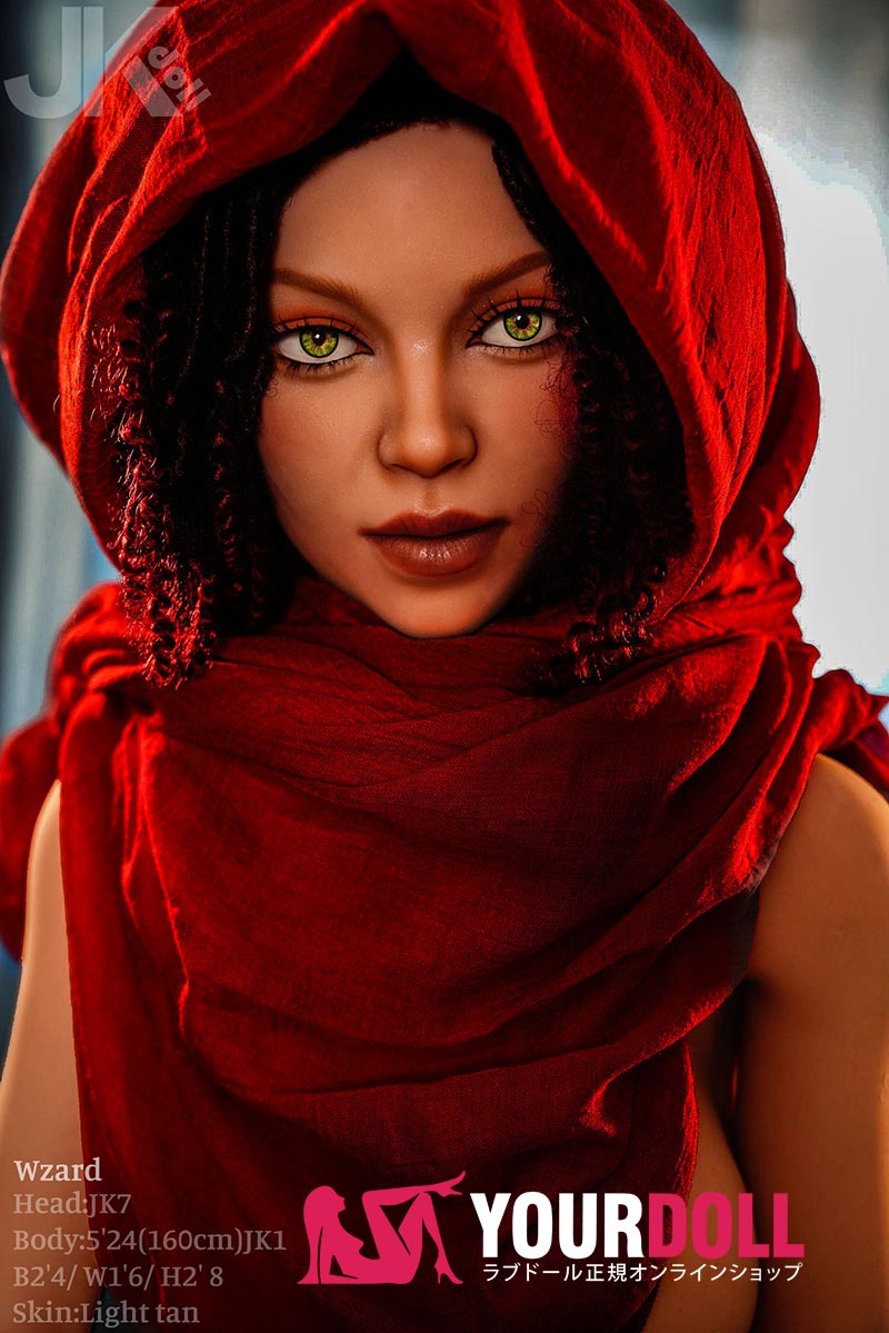 JKDOLL Wzard JK7 160cm Bカップ 小麦肌 リアルドール - 画像 (1)